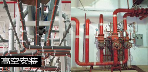 地下车库消防管道电伴热带保温